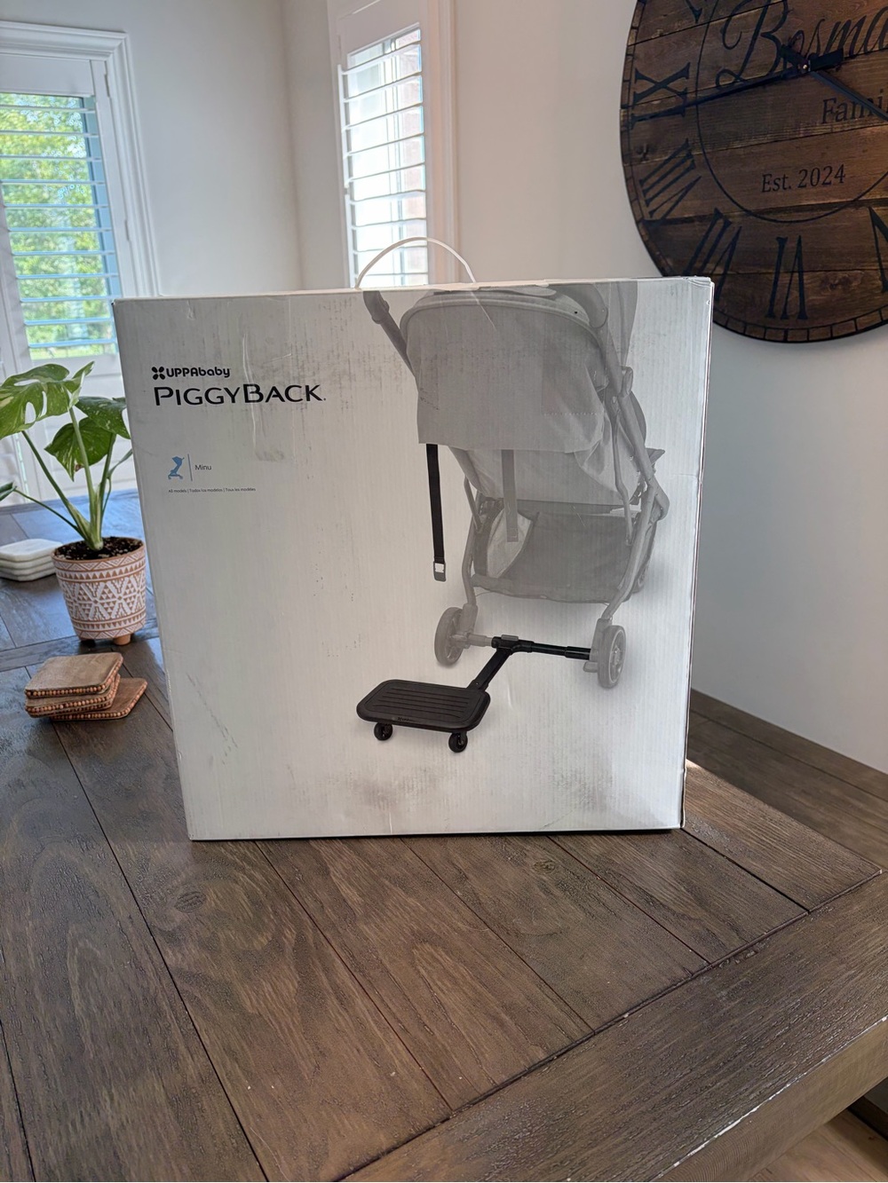 PiggyBack UPPAbaby Stroller Ride-Along Board – Black